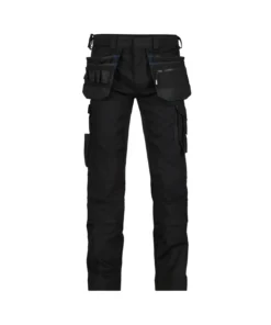 Dassy FLUX Arbeitshose mit Stretch, Holstertaschen und Kniepolstertaschen