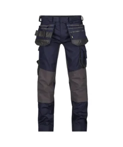 Dassy FLUX Arbeitshose mit Stretch, Holstertaschen und Kniepolstertaschen