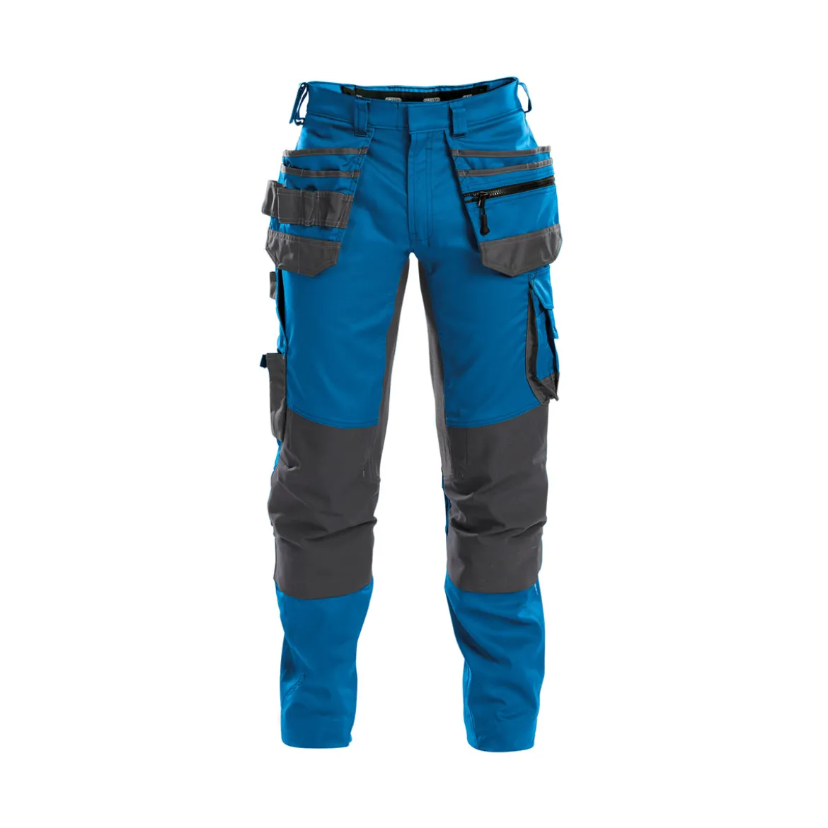 Dassy FLUX Arbeitshose mit Stretch, Holstertaschen und Kniepolstertaschen