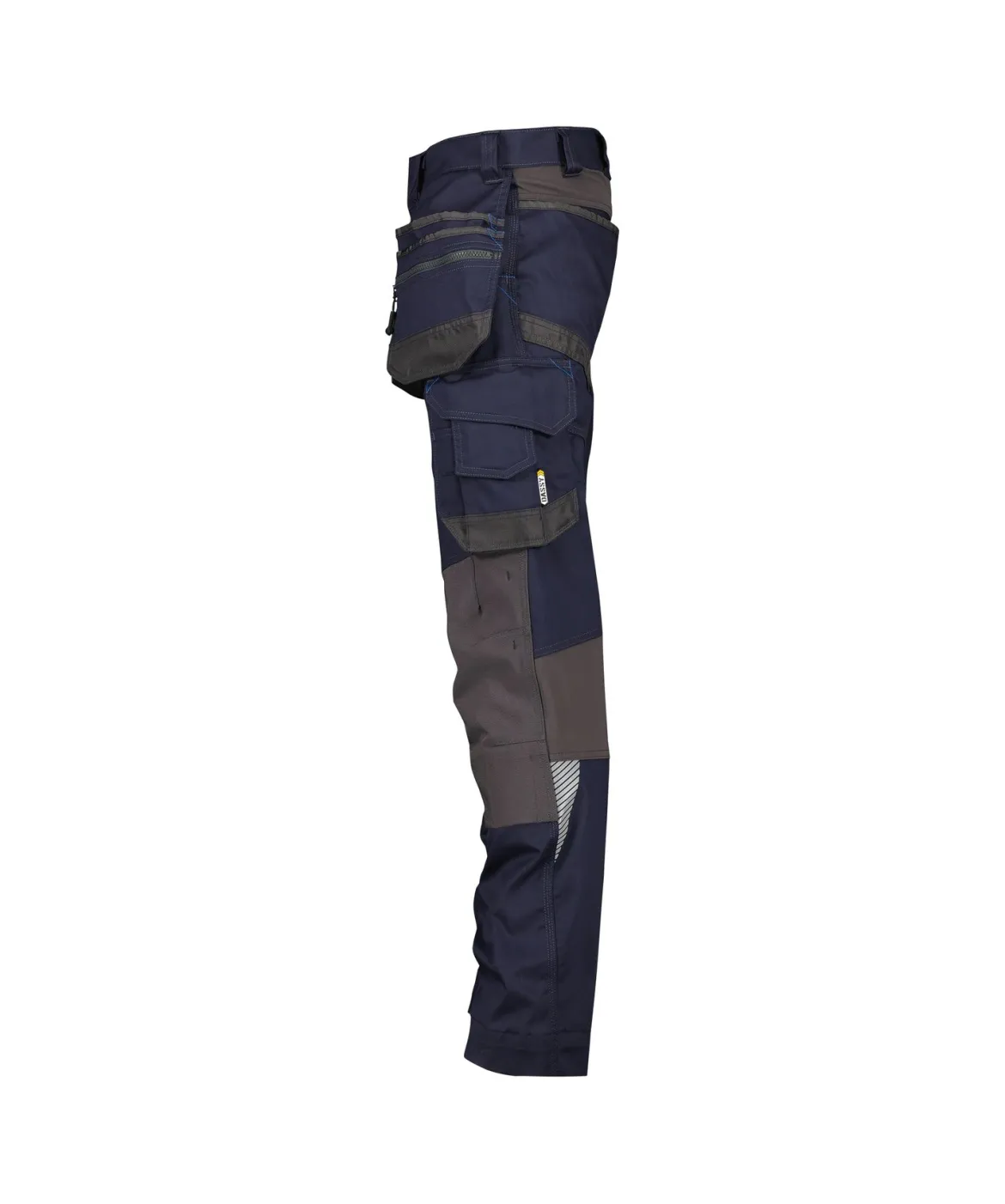 Dassy FLUX Arbeitshose mit Stretch, Holstertaschen und Kniepolstertaschen