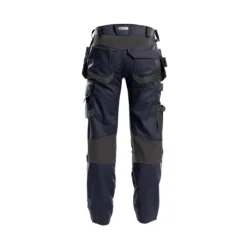 Dassy FLUX Arbeitshose mit Stretch, Holstertaschen und Kniepolstertaschen