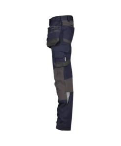 Dassy FLUX Arbeitshose mit Stretch, Holstertaschen und Kniepolstertaschen