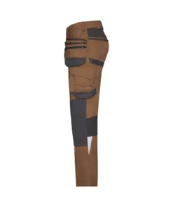 Dassy ® Flux Next Stretch-Arbeitshose mit Holstertaschen und Kniepolstertaschen