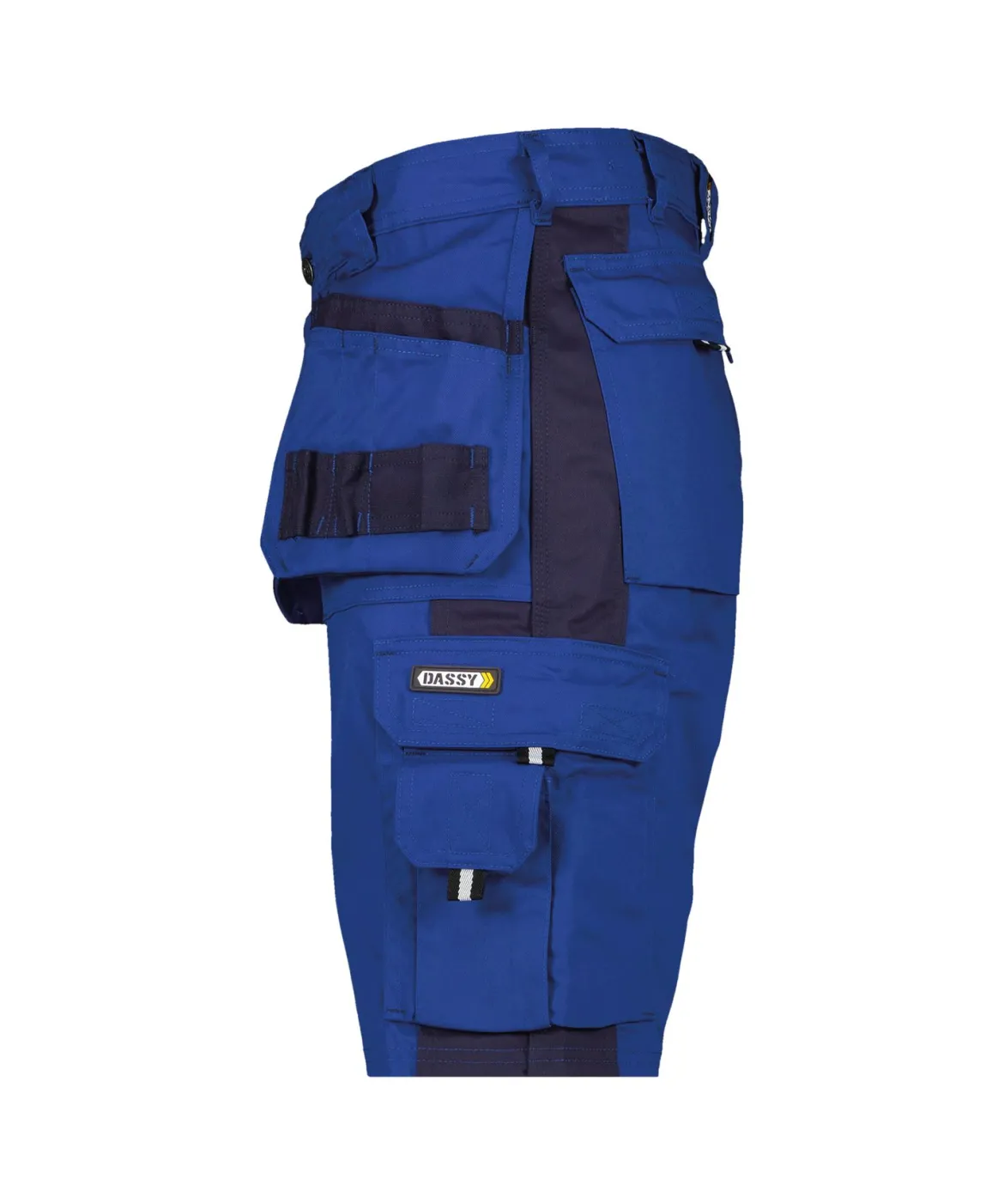 Dassy Monza zweifarbige Arbeitsshorts mit Holstertaschen