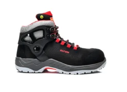 Elten ARTURO black-red Mid ESD S3S Sicherheitsschnürstiefel