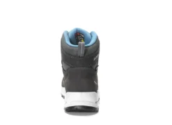 Elten ENYA XXF GTX grey-turquoise Mid ESD O2 WR CI Berufsstiefel