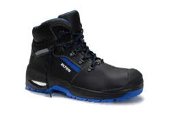 Elten LEONARDO XXSG black-blue Mid ESD S3 - Schnürstiefel