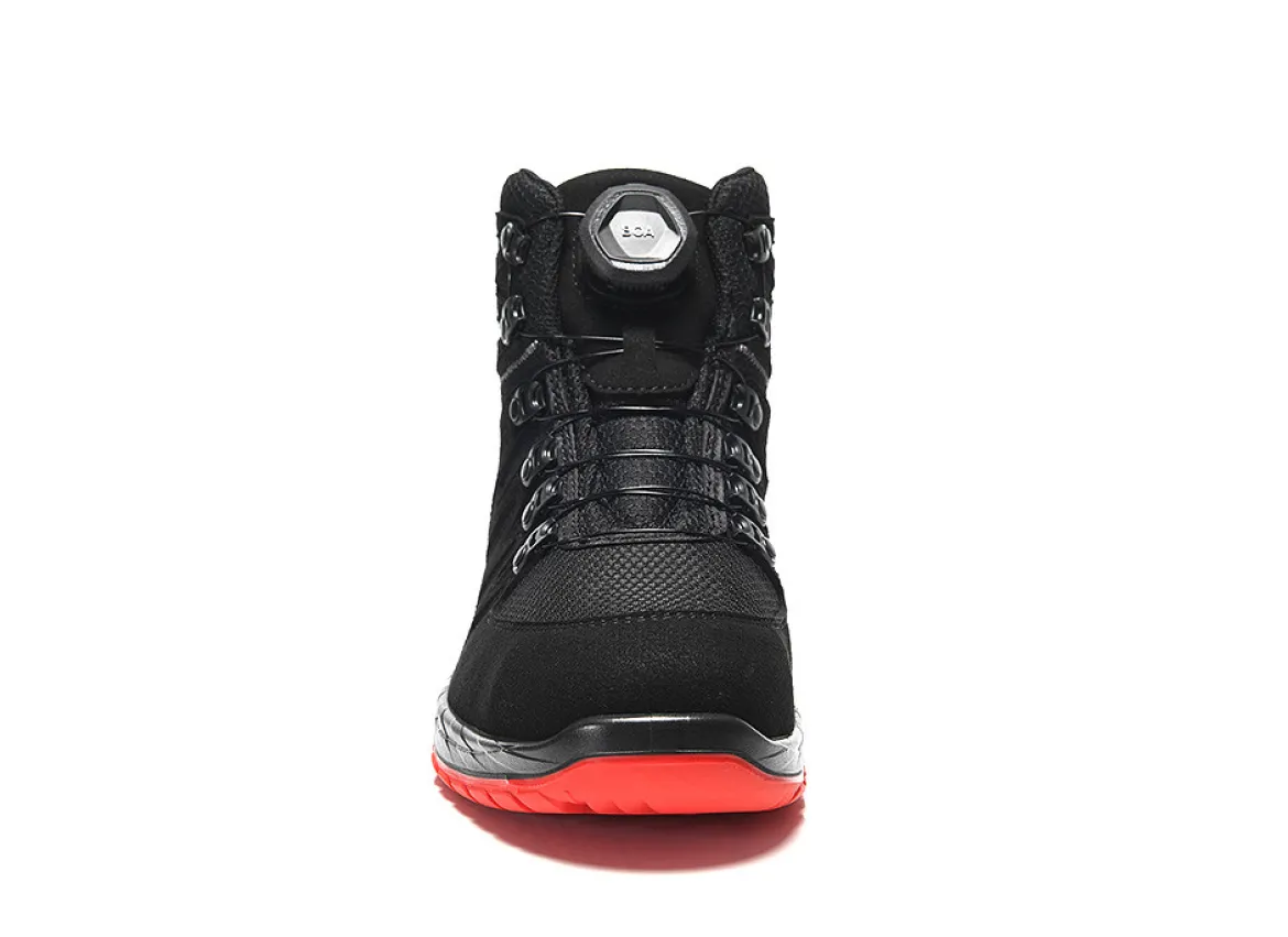Elten MADDOX BOA® black-red Mid ESD S3S Sicherheitsstiefel