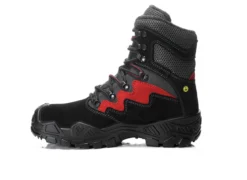 Elten MICK black-red High ESD S3S CI Sicherheitsschnürstiefel