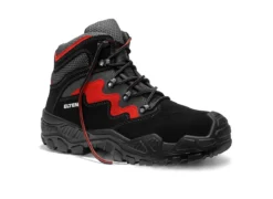 Elten MICK black-red Mid ESD S3S Sicherheitsschnürstiefel