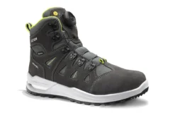 Elten RILEY XXF BOA® GTX grey-lime ESD O2 WR CI Berufsstiefel