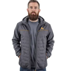 FORSBERG Alruut III Hybridjacke mit abnehmbarer Kapuze