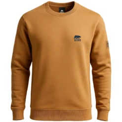 FORSBERG Crewneck Sweatshirt mit elastischen Einsätzen