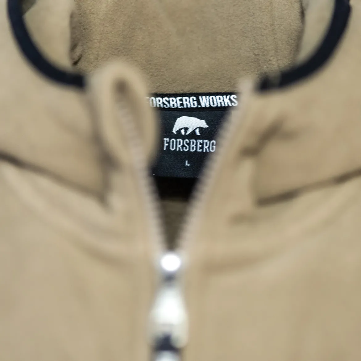 FORSBERG Dicker Fleece Hoodie Zipper