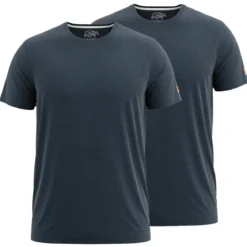 FORSBERG einfarbiges T-Shirt im Doppelpack