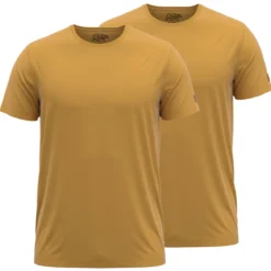 FORSBERG einfarbiges T-Shirt im Doppelpack