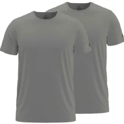 FORSBERG einfarbiges T-Shirt im Doppelpack