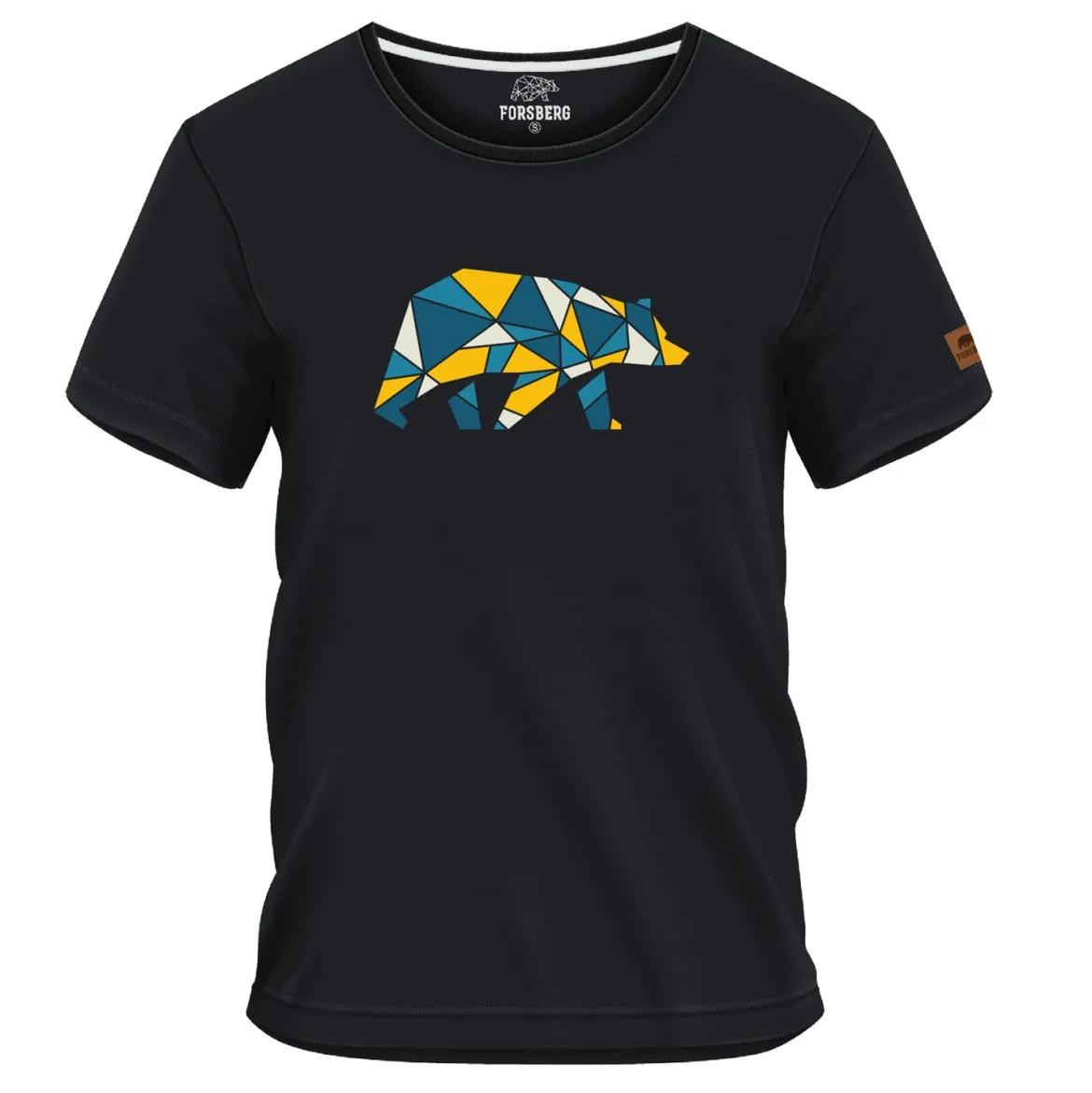 FORSBERG Espenson T-Shirt mit Brustlogo