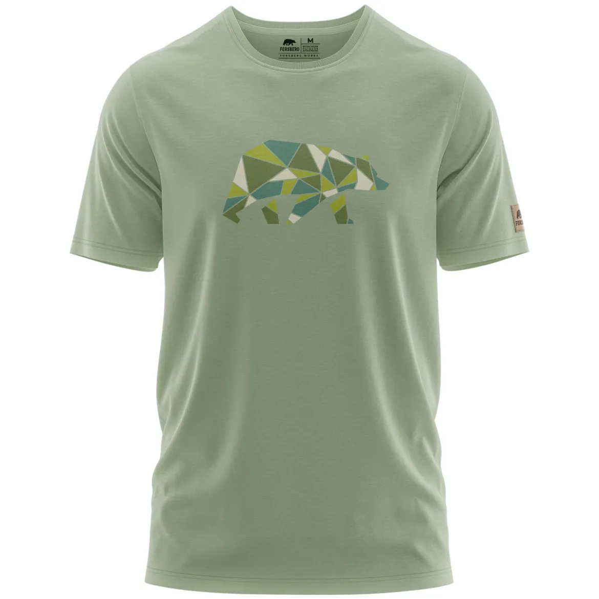 FORSBERG Espenson T-Shirt mit Brustlogo