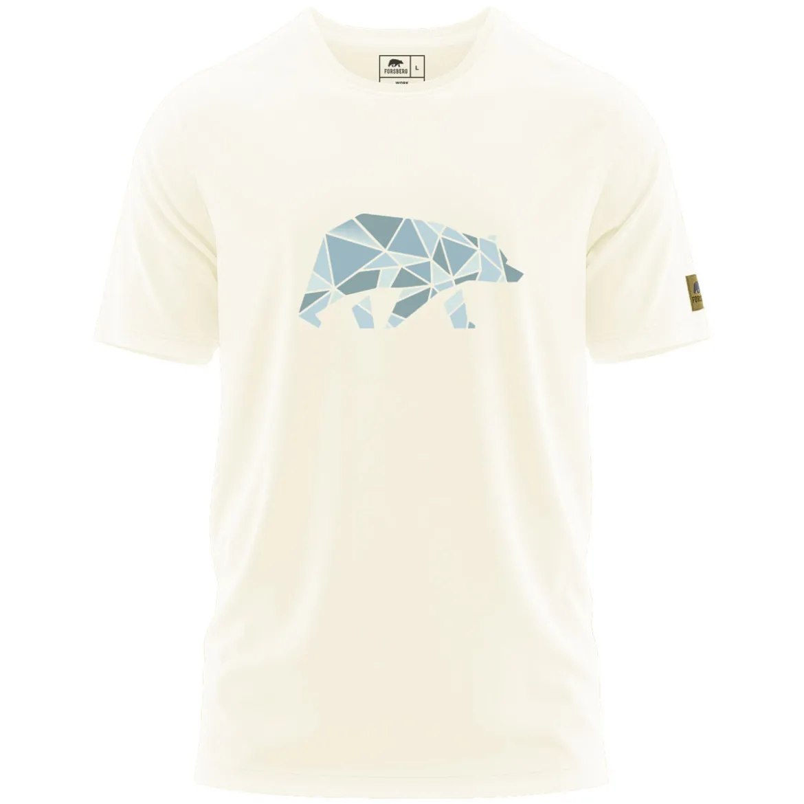 FORSBERG Espenson T-Shirt mit Brustlogo