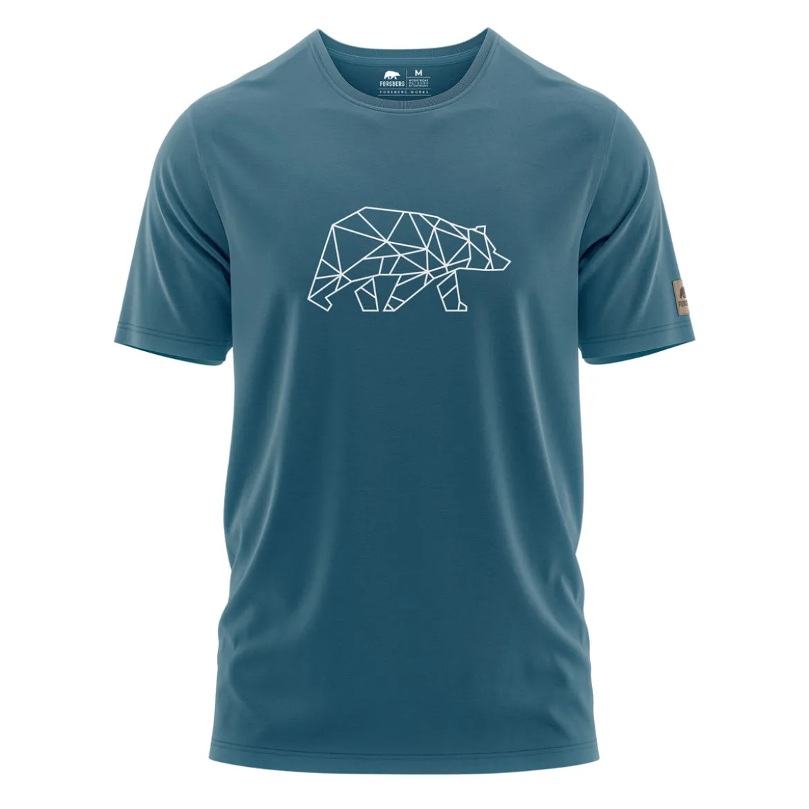 FORSBERG Finnson T-Shirt mit Brustlogo
