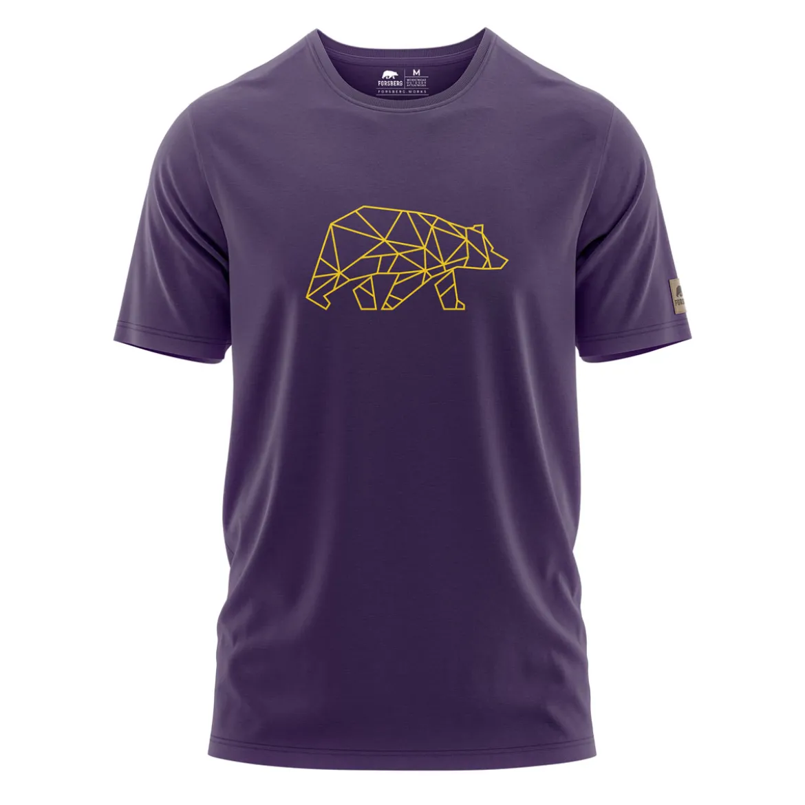 FORSBERG Finnson T-Shirt mit Brustlogo