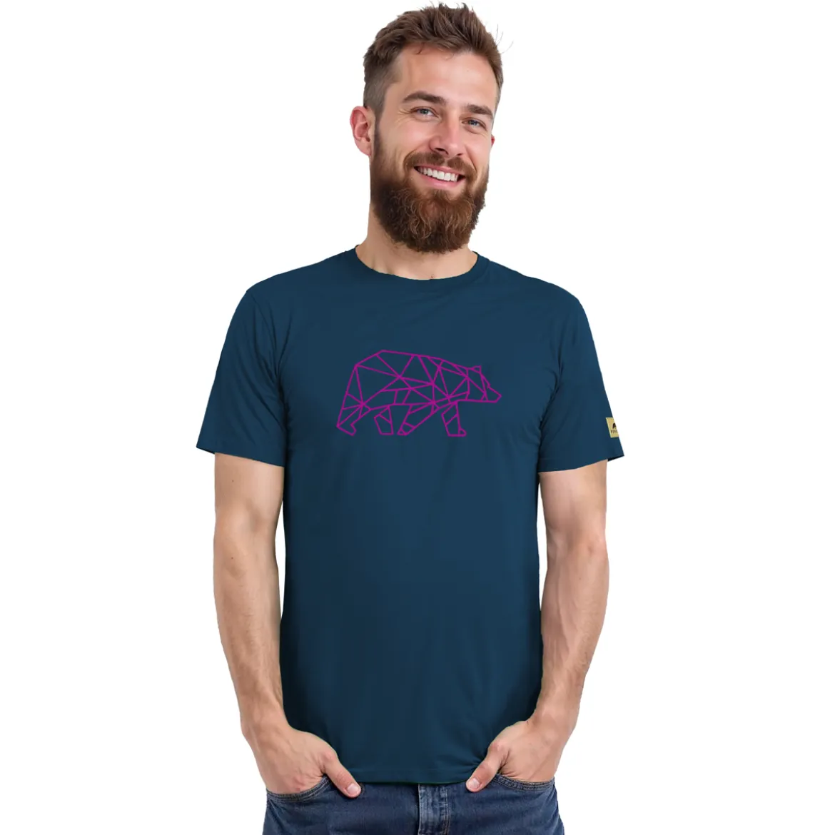 FORSBERG Finnson T-Shirt mit Brustlogo