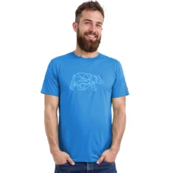 FORSBERG Finnson T-Shirt mit Brustlogo