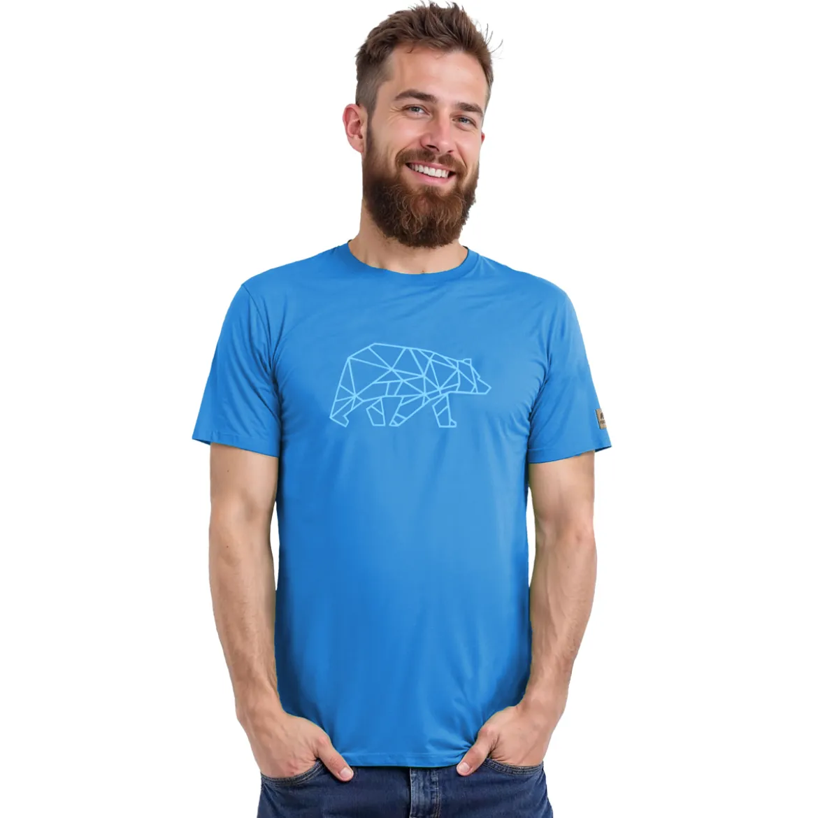 FORSBERG Finnson T-Shirt mit Brustlogo