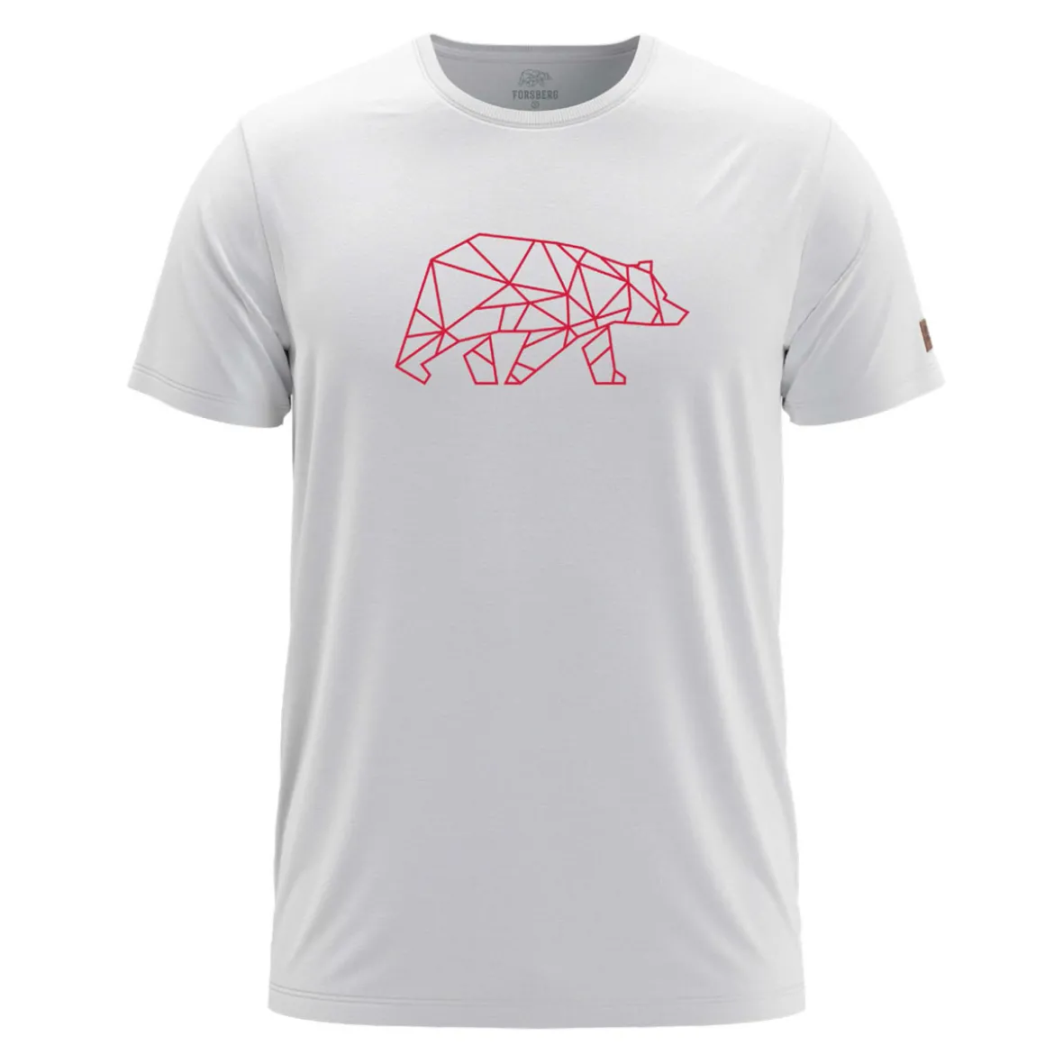 FORSBERG Finnson T-Shirt mit Brustlogo
