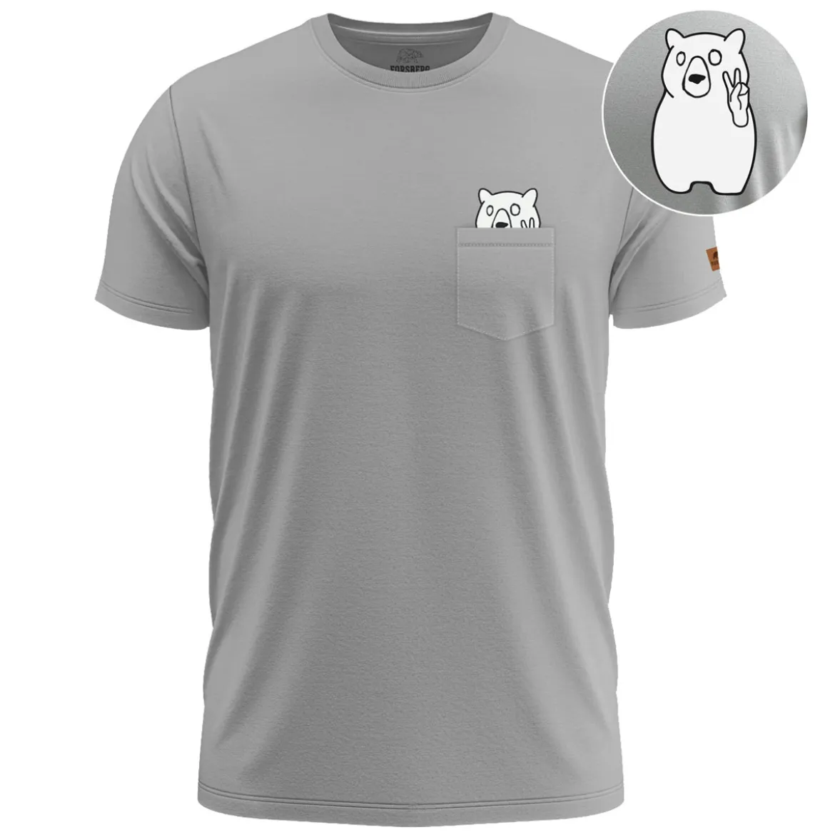 FORSBERG Fredson T-Shirt mit Brusttasche
