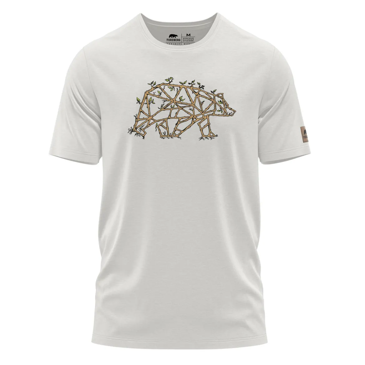 FORSBERG Grenson T-Shirt mit Brustlogo