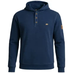 FORSBERG Hoodie im Denim-Look