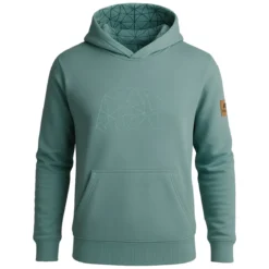 FORSBERG Hoodie mit gesticktem Polygonbär