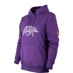 FORSBERG Hoodie mit gestreiftem Brustlogo