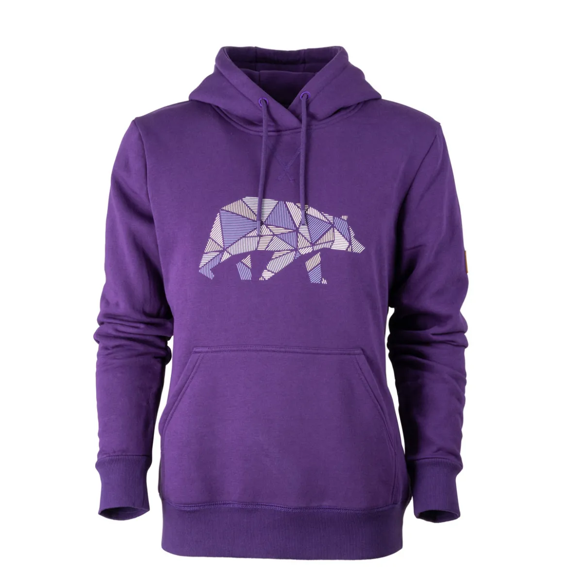 FORSBERG Hoodie mit gestreiftem Brustlogo