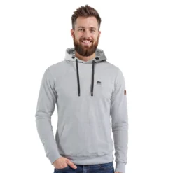 FORSBERG Hoodie mit kleinem Brustlogo