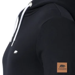 FORSBERG Hoodie mit Logo auf Brust und Rücken