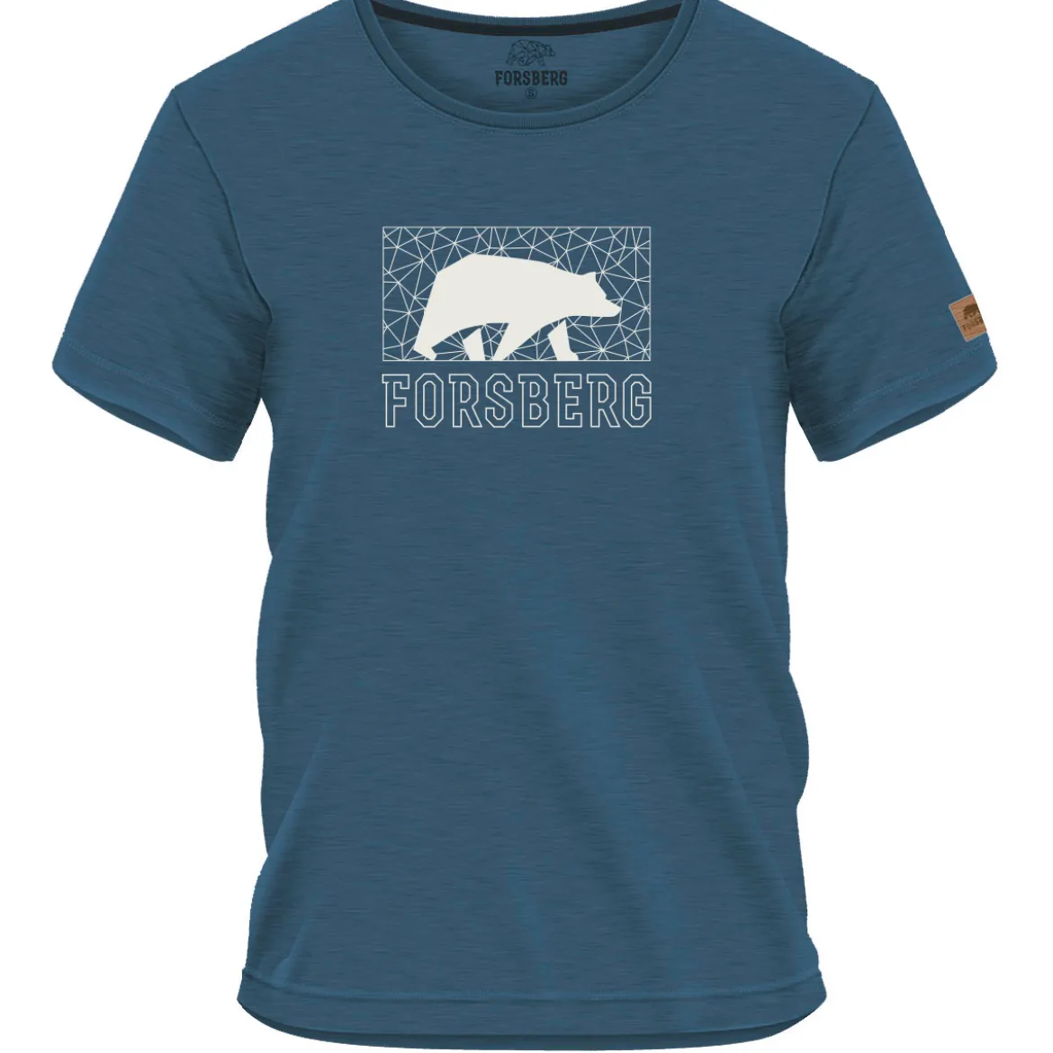 FORSBERG Jesperson T-Shirt mit Brustlogo