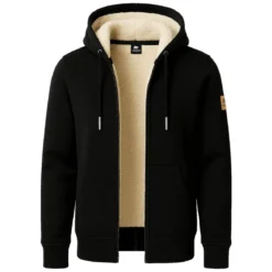 FORSBERG Kapuzenjacke mit Teddyfutter