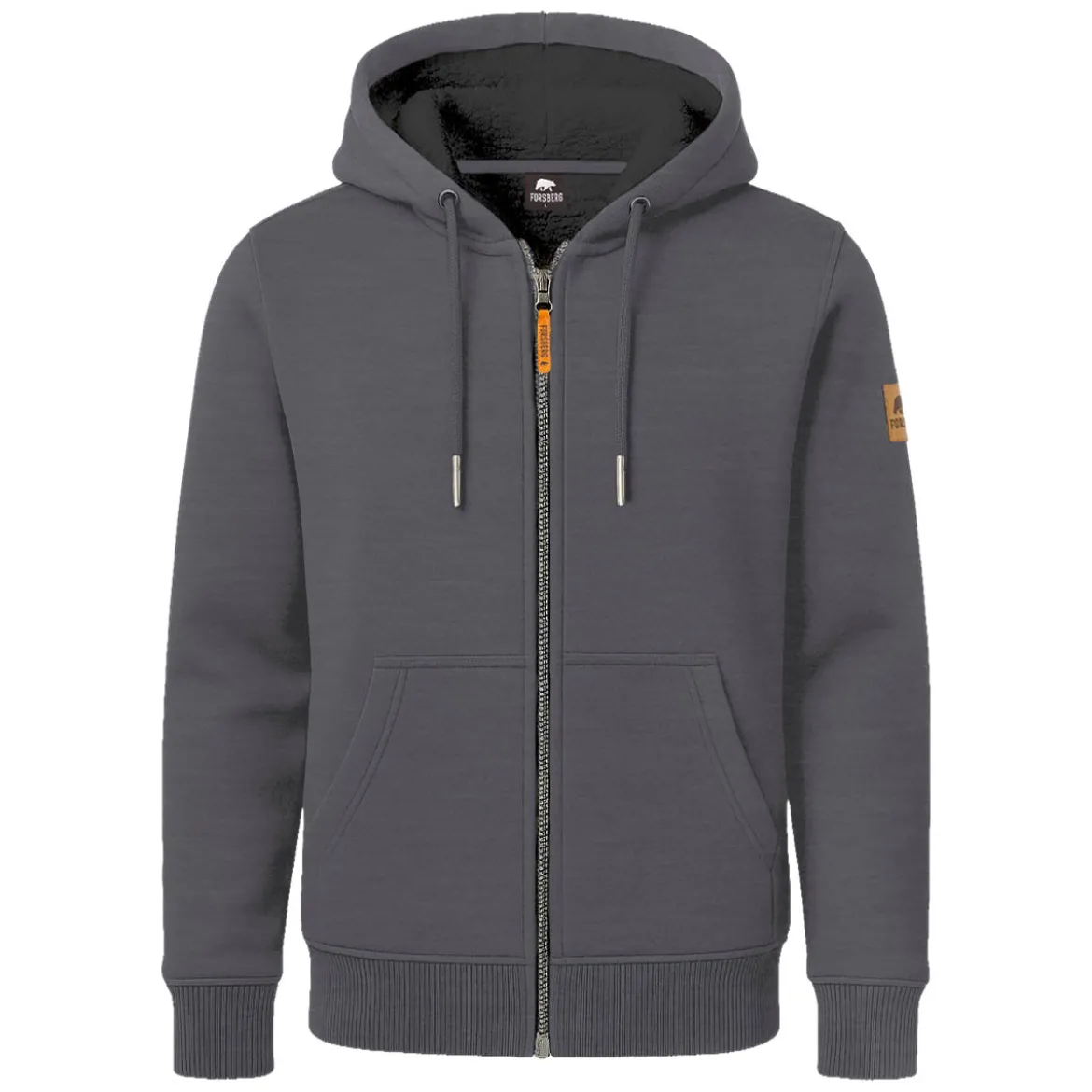 FORSBERG Kapuzenjacke mit Teddyfutter