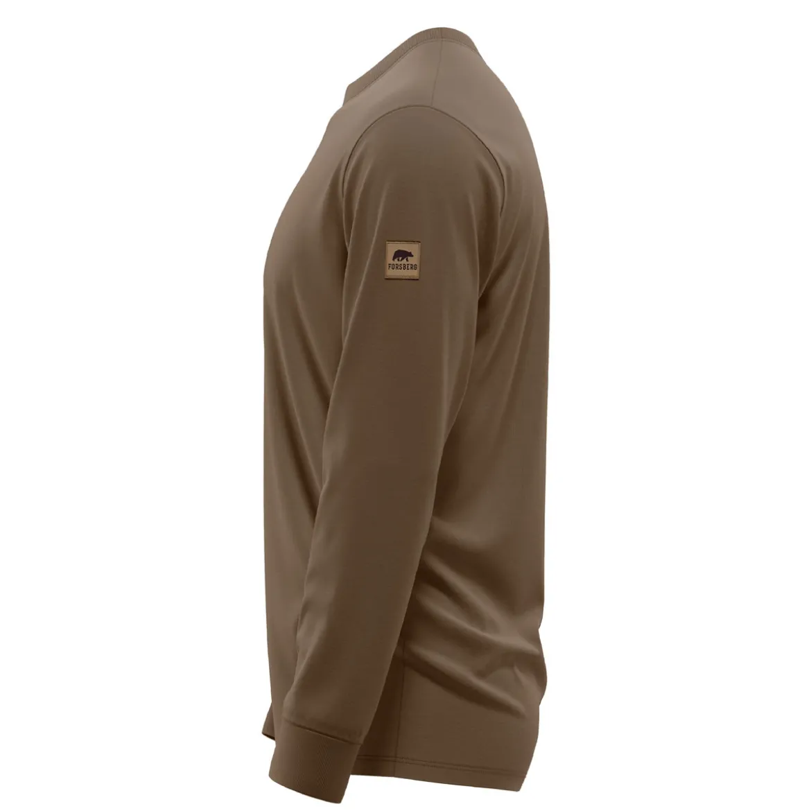 FORSBERG Langar II langarm Shirt mit Logo