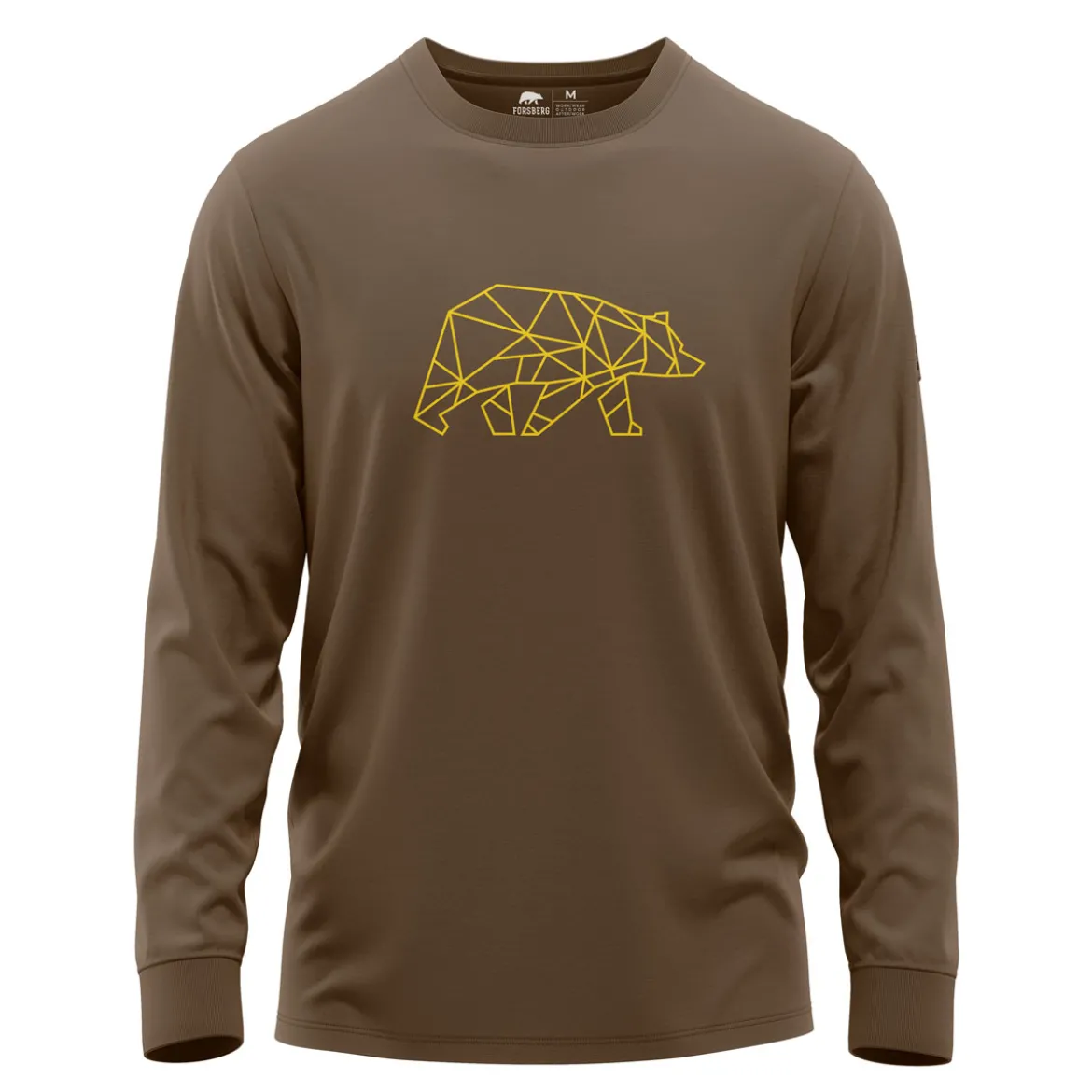 FORSBERG Langar II langarm Shirt mit Logo