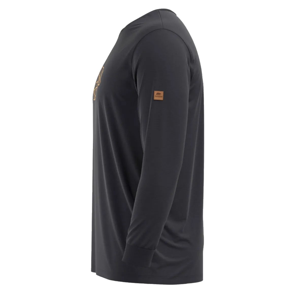 FORSBERG Langar II langarm Shirt mit Logo