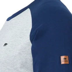 FORSBERG Longsleeve mit kleinem Gummi-Patch
