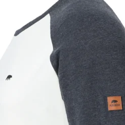 FORSBERG Longsleeve mit kleinem Gummi-Patch