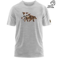 FORSBERG Mikkelson T-Shirt mit Polygonbär