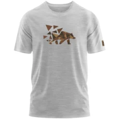 FORSBERG Mikkelson T-Shirt mit Polygonbär