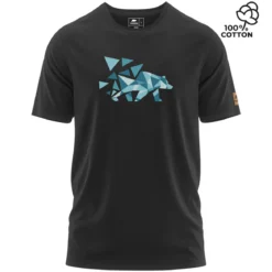 FORSBERG Mikkelson T-Shirt mit Polygonbär