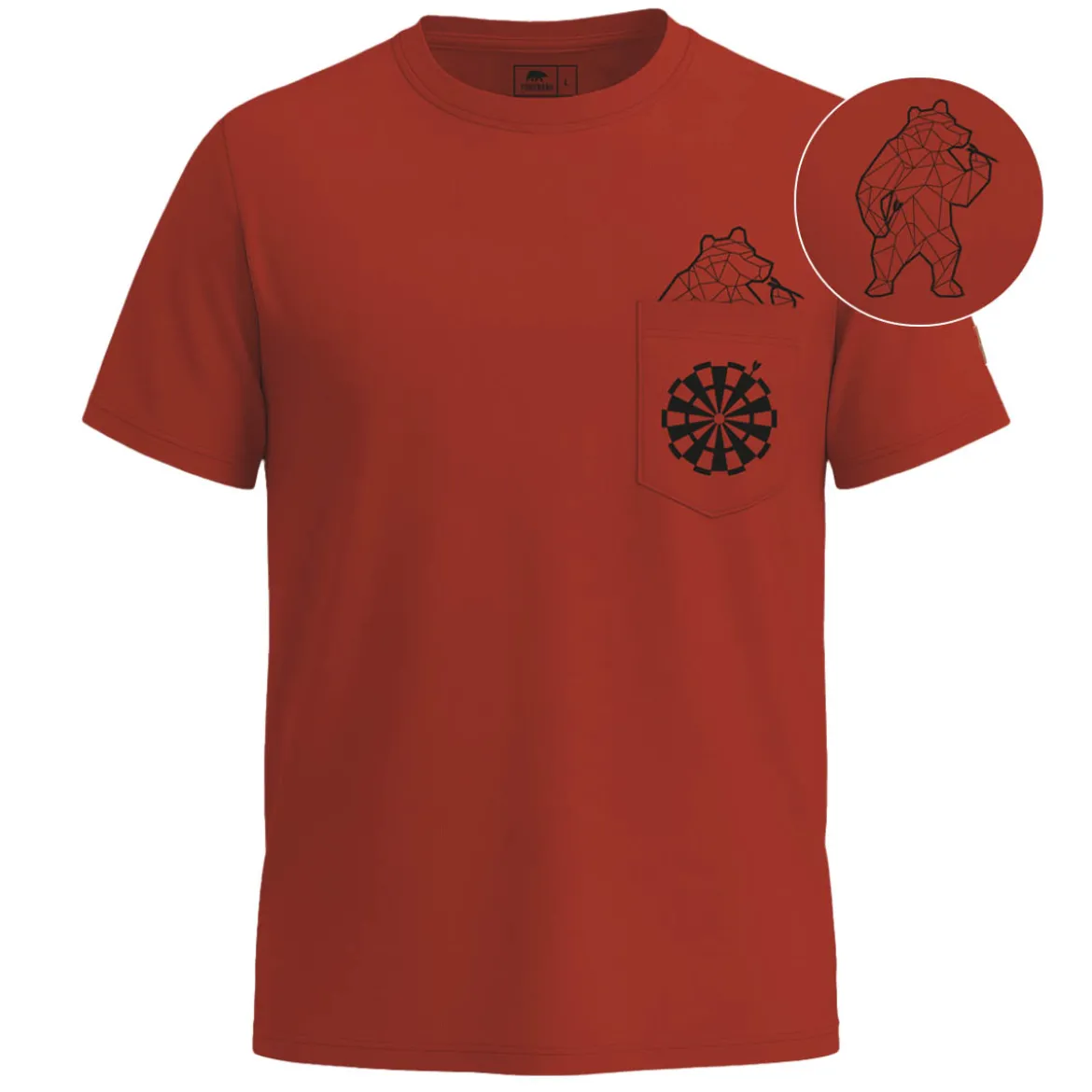 FORSBERG Pilson T-Shirt mit Brusttasche